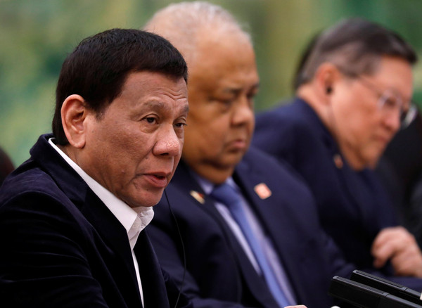 Philippine President Rodrigo Duterte visits China